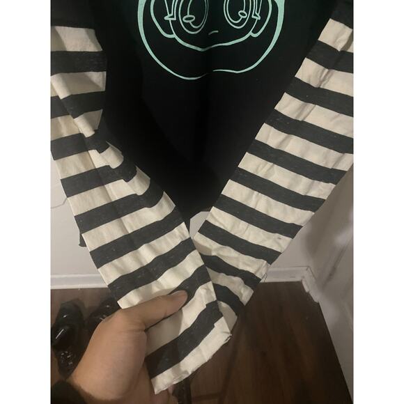 Kid Laroi x Rose in Good Faith Striped Long Sleeve Shirt Size Medium - Picture 5 of 7